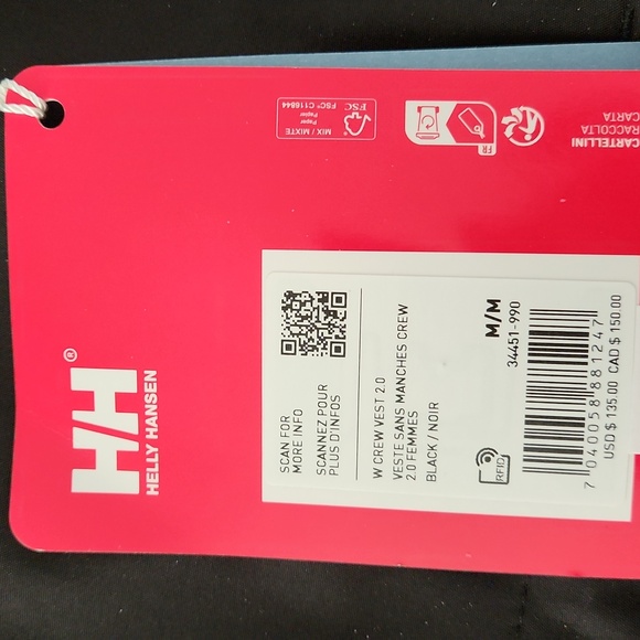 Helly Hansen Women's Crew Vest 2.0 - Picture 9 of 9